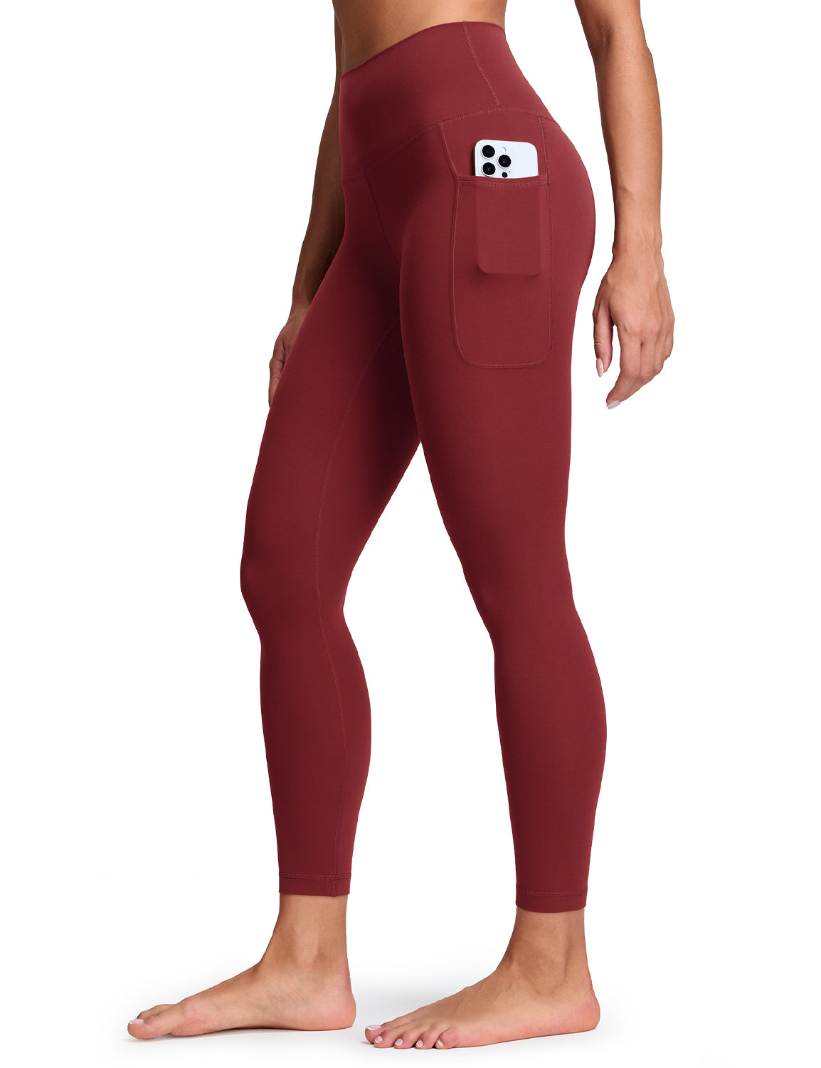 Pockets leggings Garnet Red