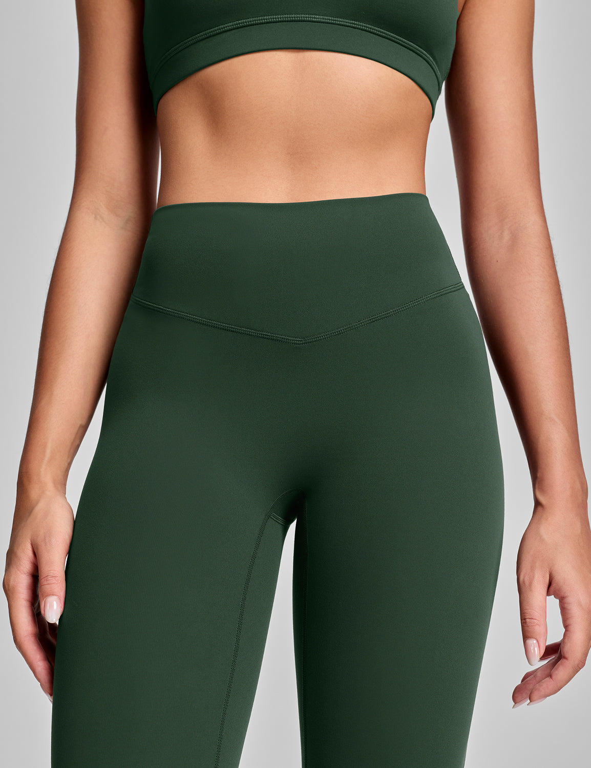 No Front Seam Yoga Leggings