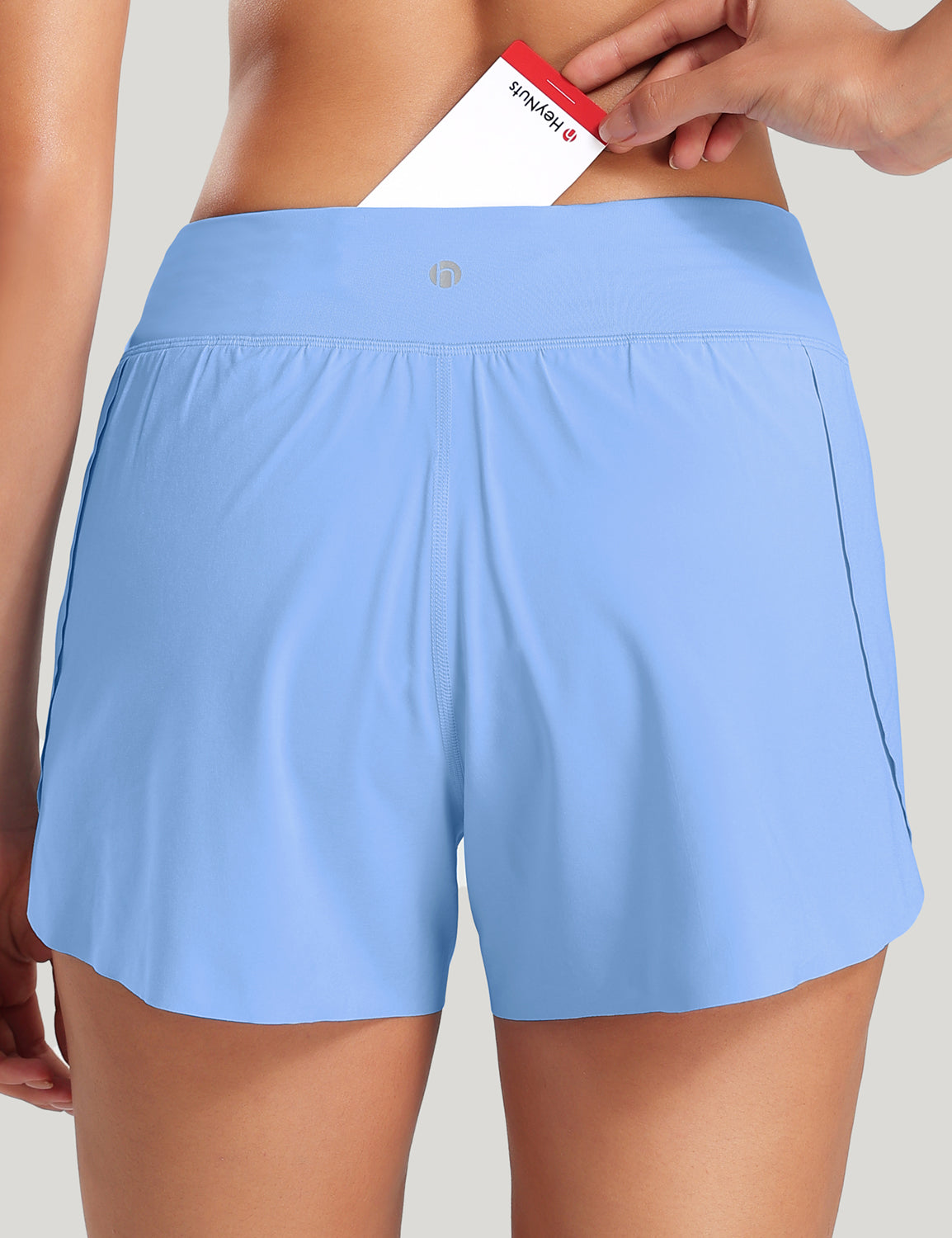 Running Shorts Baby Blue