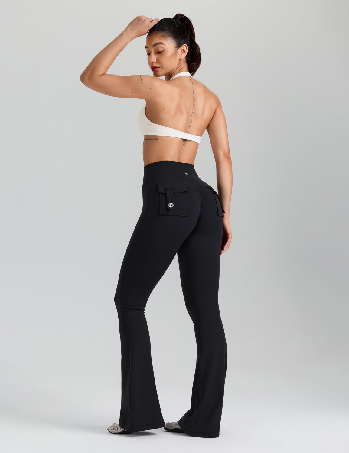 Flare Leggings Black