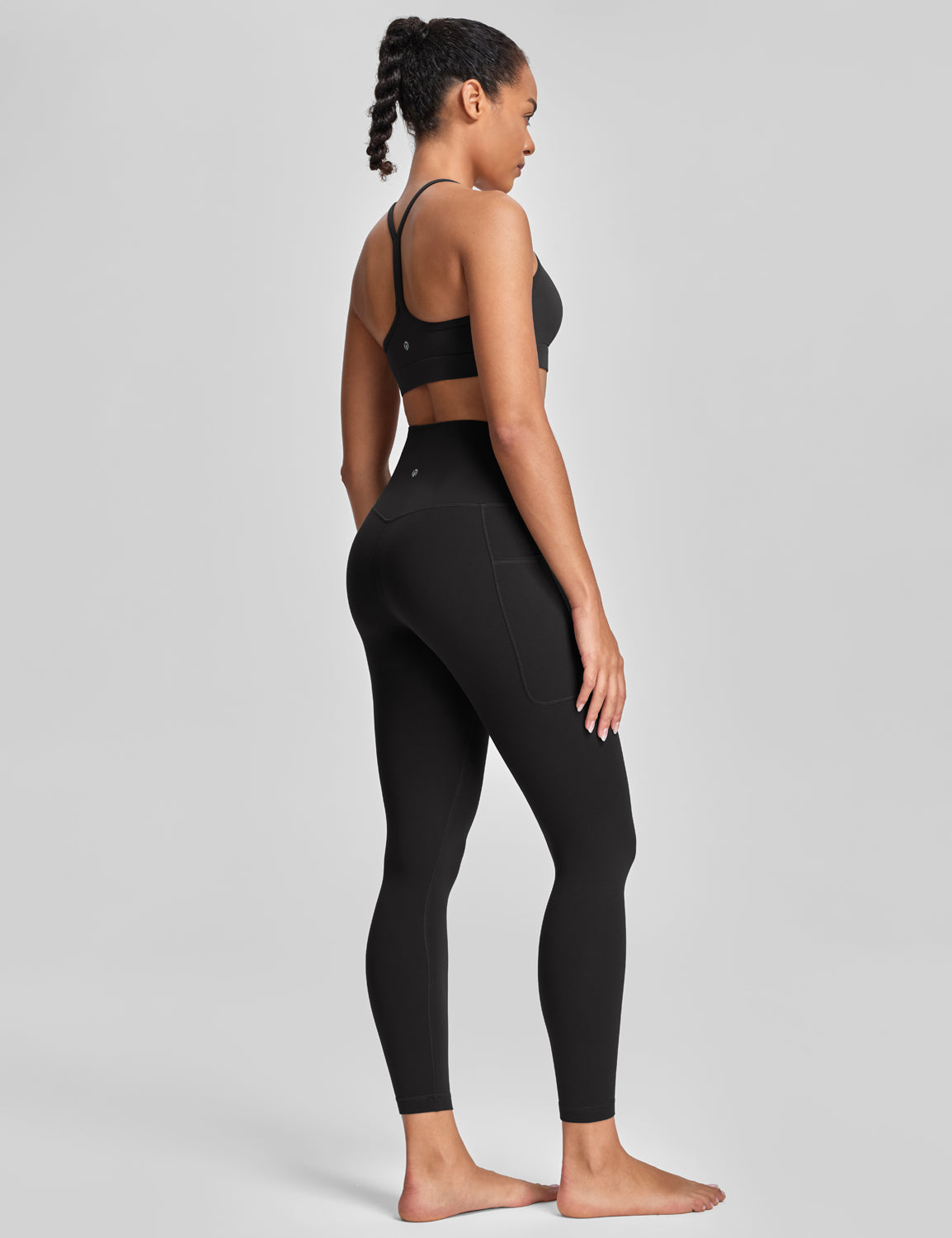 Pockets leggings Diamond Dye Coal Black