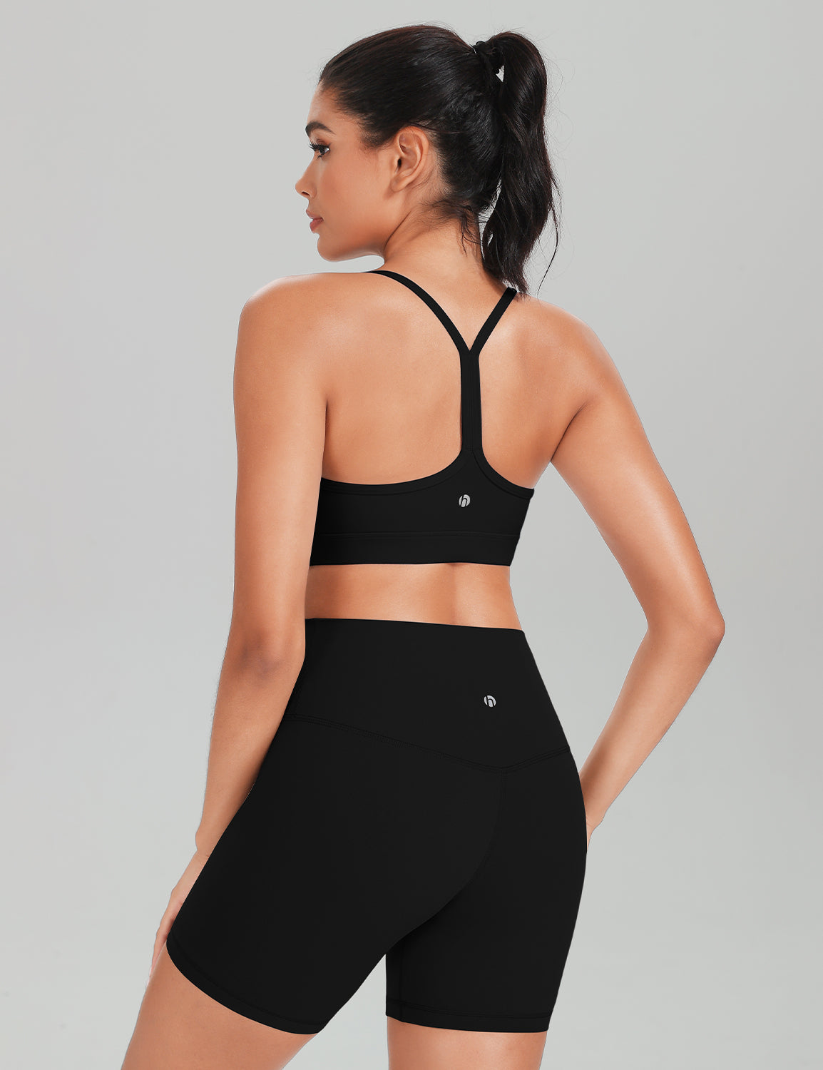 HeyNuts to Freest Womens Y Back Sports Bra, Spaghetti Strap Racerback Low Impact Workout Yoga Tops Padded A-C Cups *Updated