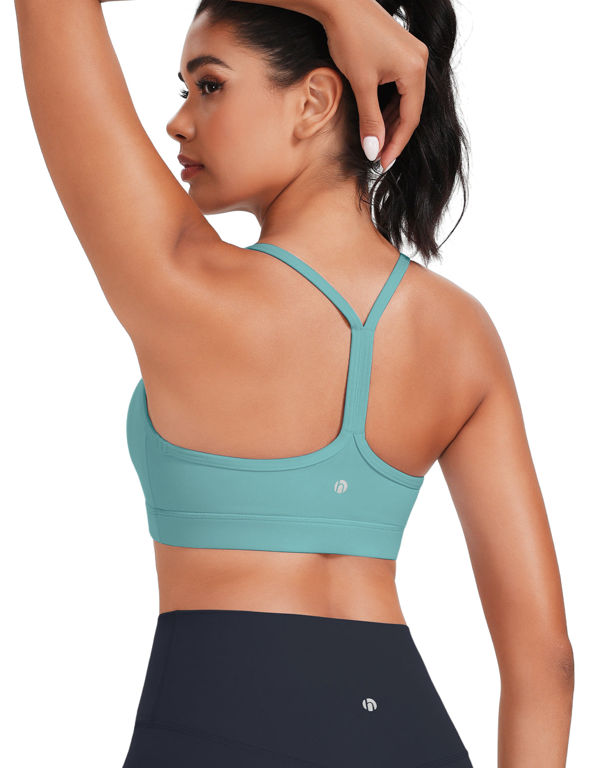 HeyNuts to Freest Womens Y Back Sports Bra, Spaghetti Strap Racerback Low Impact Workout Yoga Tops Padded A-C Cups *Updated