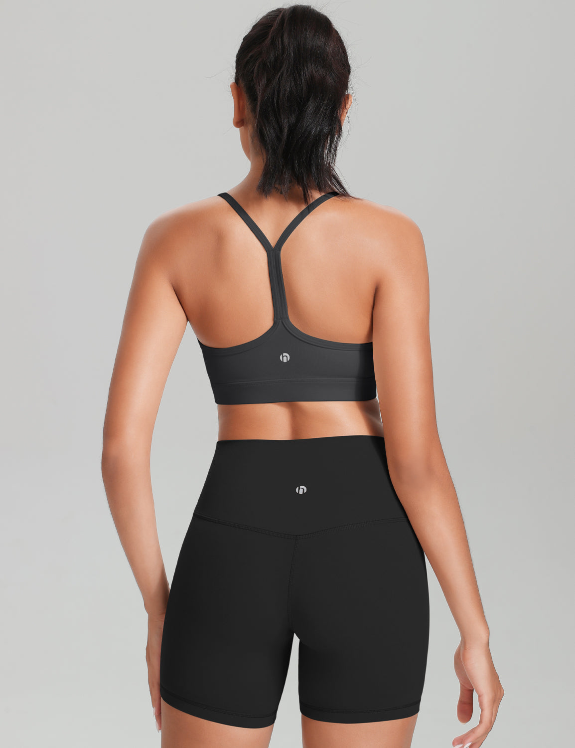 HeyNuts to Freest Womens Y Back Sports Bra, Spaghetti Strap Racerback Low Impact Workout Yoga Tops Padded A-C Cups *Updated