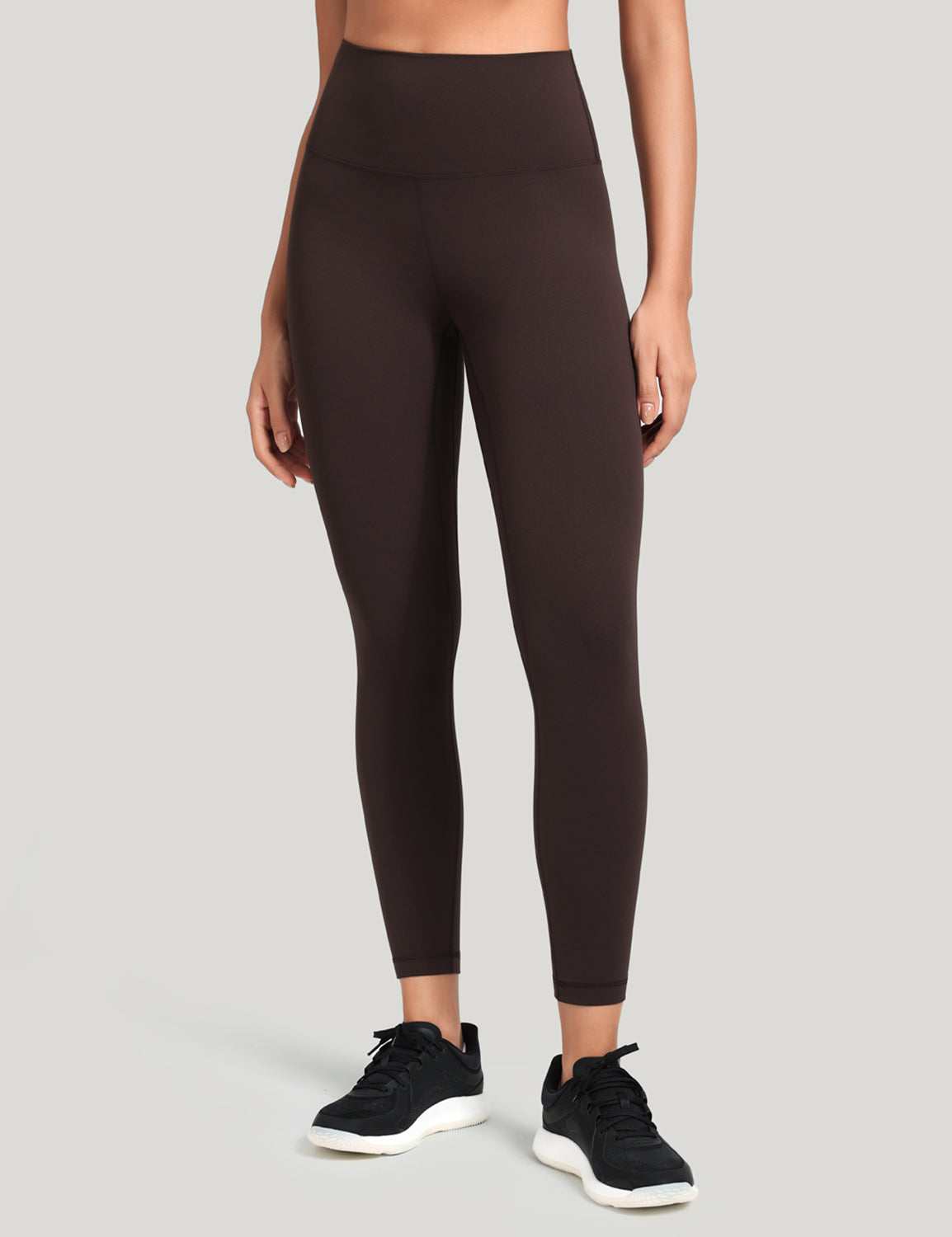 HeyNuts Workout Pro Leggings, 7/8 High Waisted Compression Gym Tummy Control Athletic Yoga Pants 25"