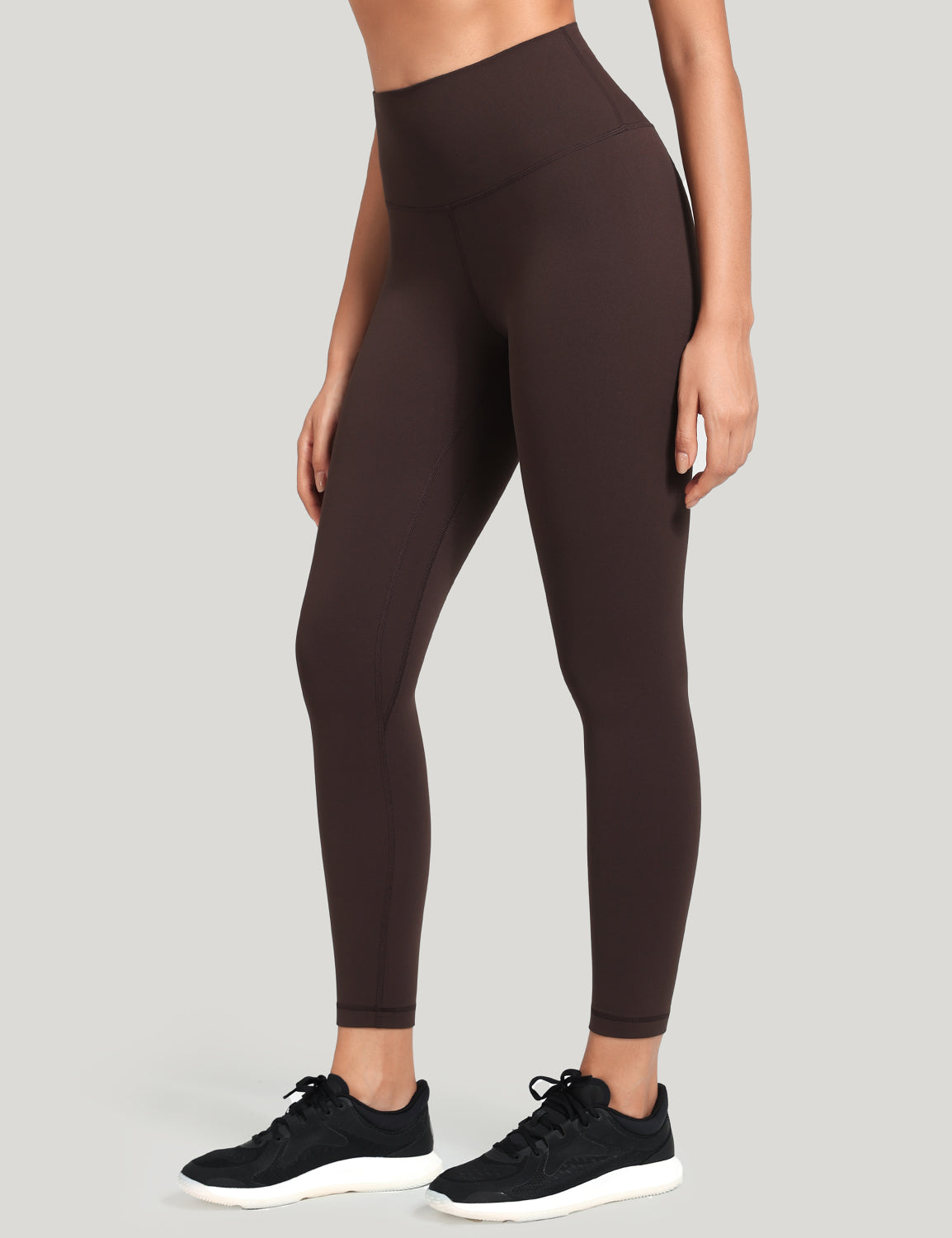 HeyNuts Workout Pro Leggings, 7/8 High Waisted Compression Gym Tummy Control Athletic Yoga Pants 25"