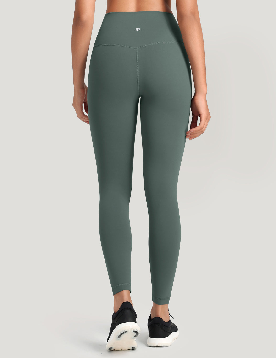 HeyNuts Workout Pro Leggings, 7/8 High Waisted Compression Gym Tummy Control Athletic Yoga Pants 25"