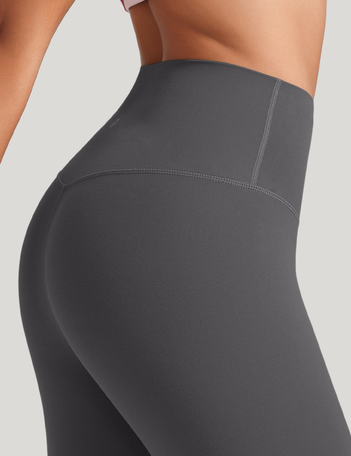 HeyNuts Workout Pro Leggings, 7/8 High Waisted Compression Gym Tummy Control Athletic Yoga Pants 25"