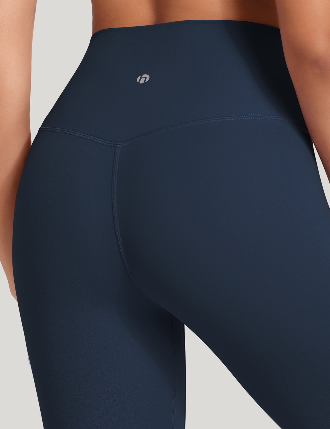 HeyNuts Workout Pro Leggings, 7/8 High Waisted Compression Gym Tummy Control Athletic Yoga Pants 25"