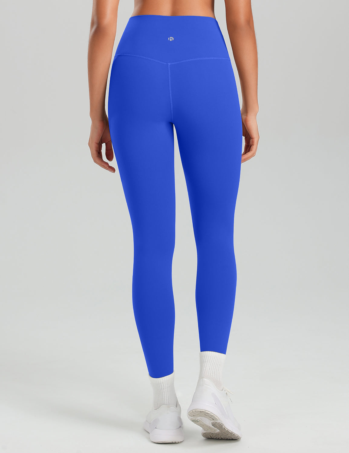 HeyNuts Workout Pro Leggings, 7/8 High Waisted Compression Gym Tummy Control Athletic Yoga Pants 25"