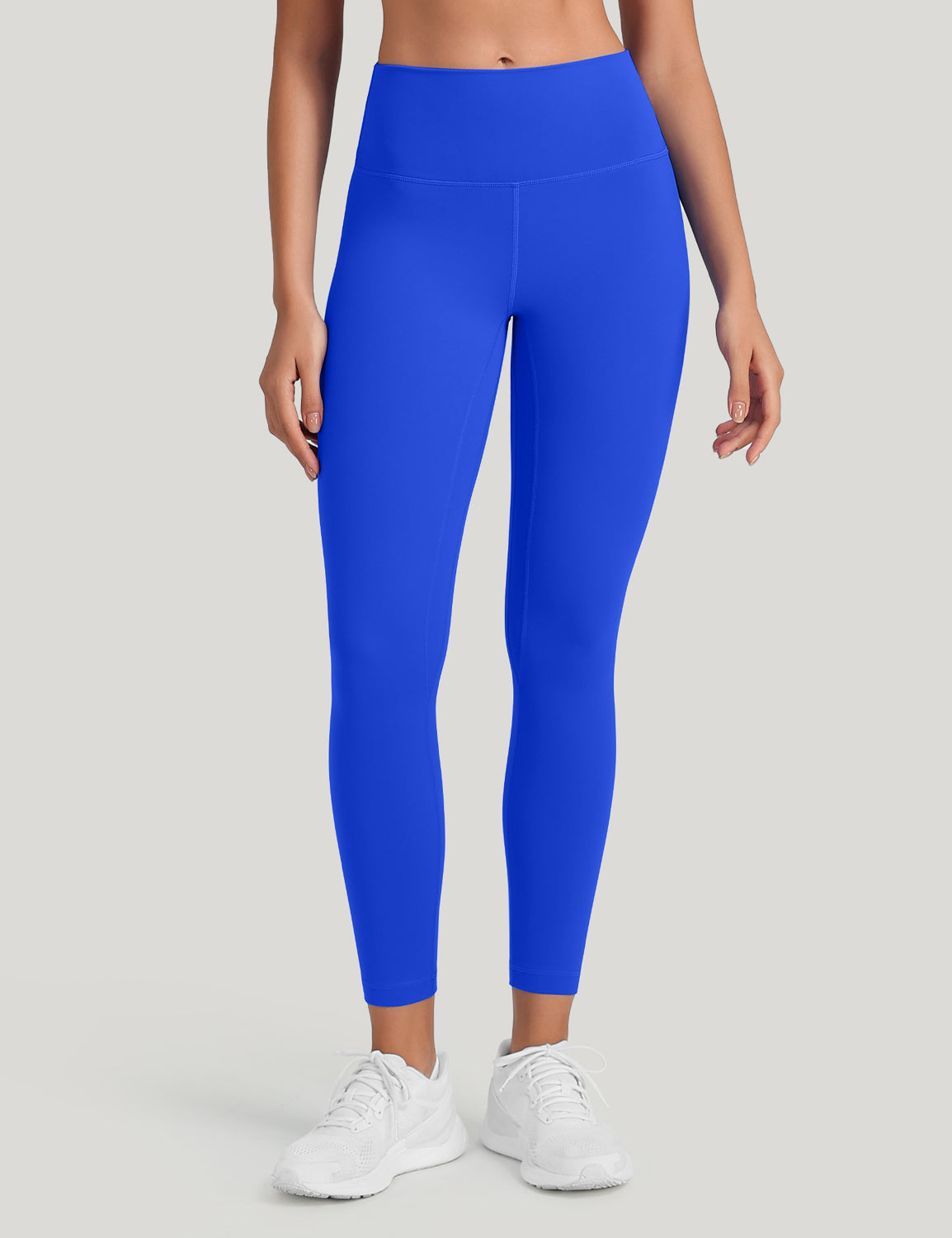 HeyNuts Workout Pro Leggings, 7/8 High Waisted Compression Gym Tummy Control Athletic Yoga Pants 25"