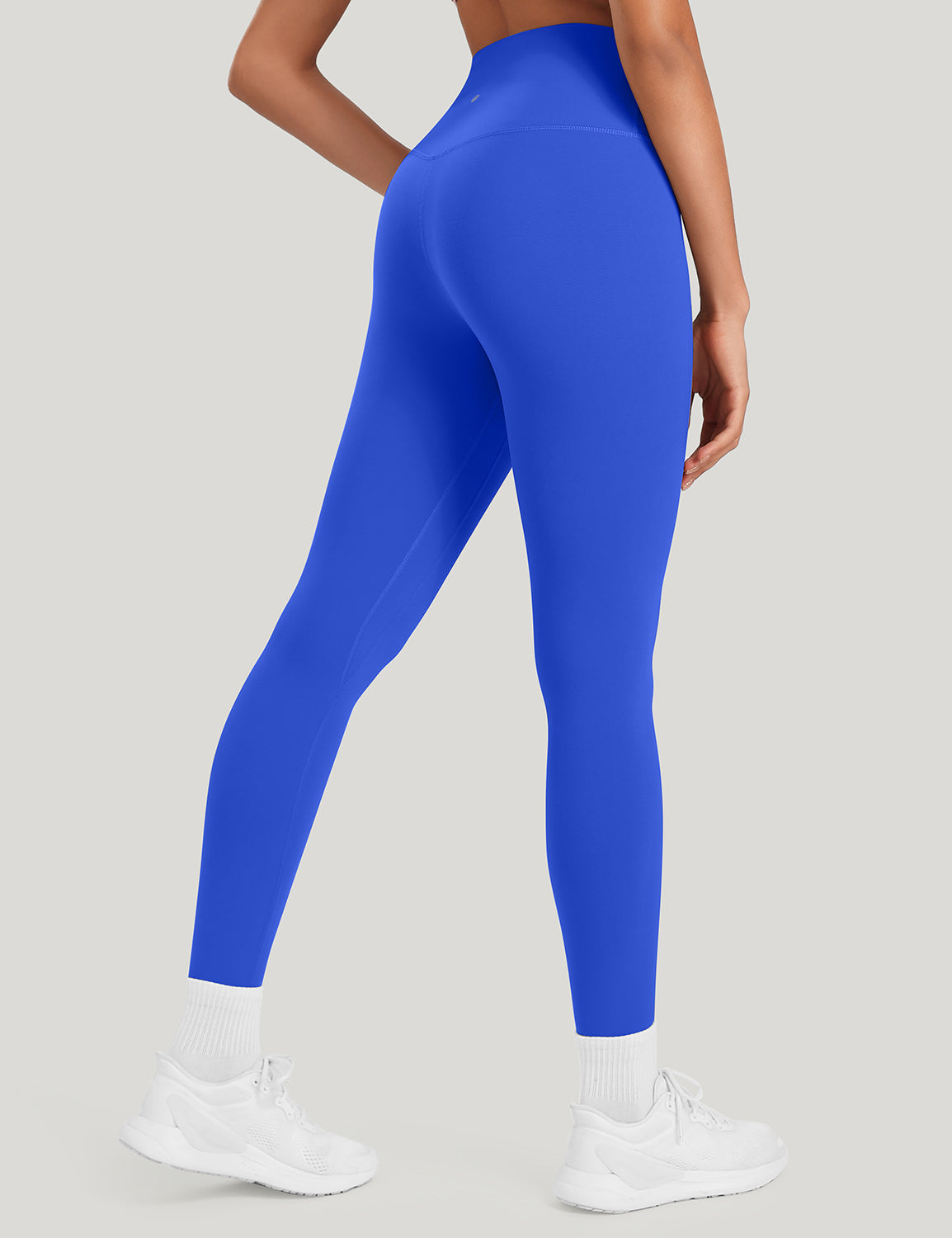 HeyNuts Workout Pro Leggings, 7/8 High Waisted Compression Gym Tummy Control Athletic Yoga Pants 25"