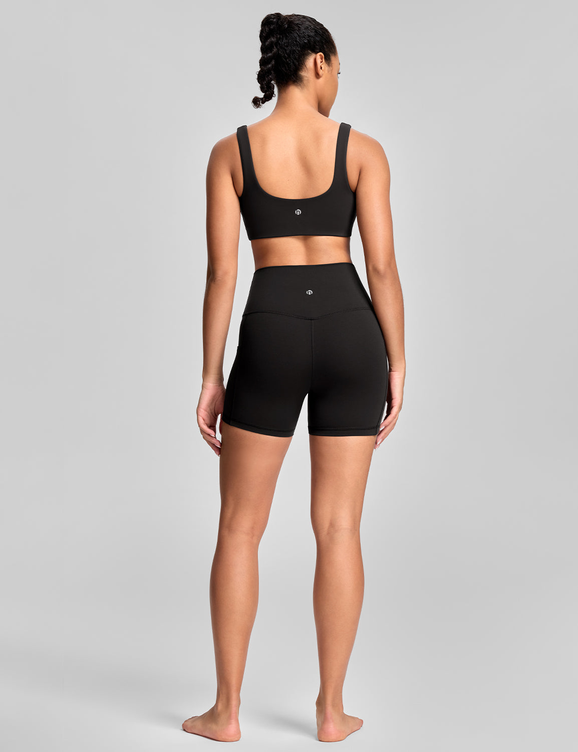 Workout Pro Biker Shorts with Pockets 4''