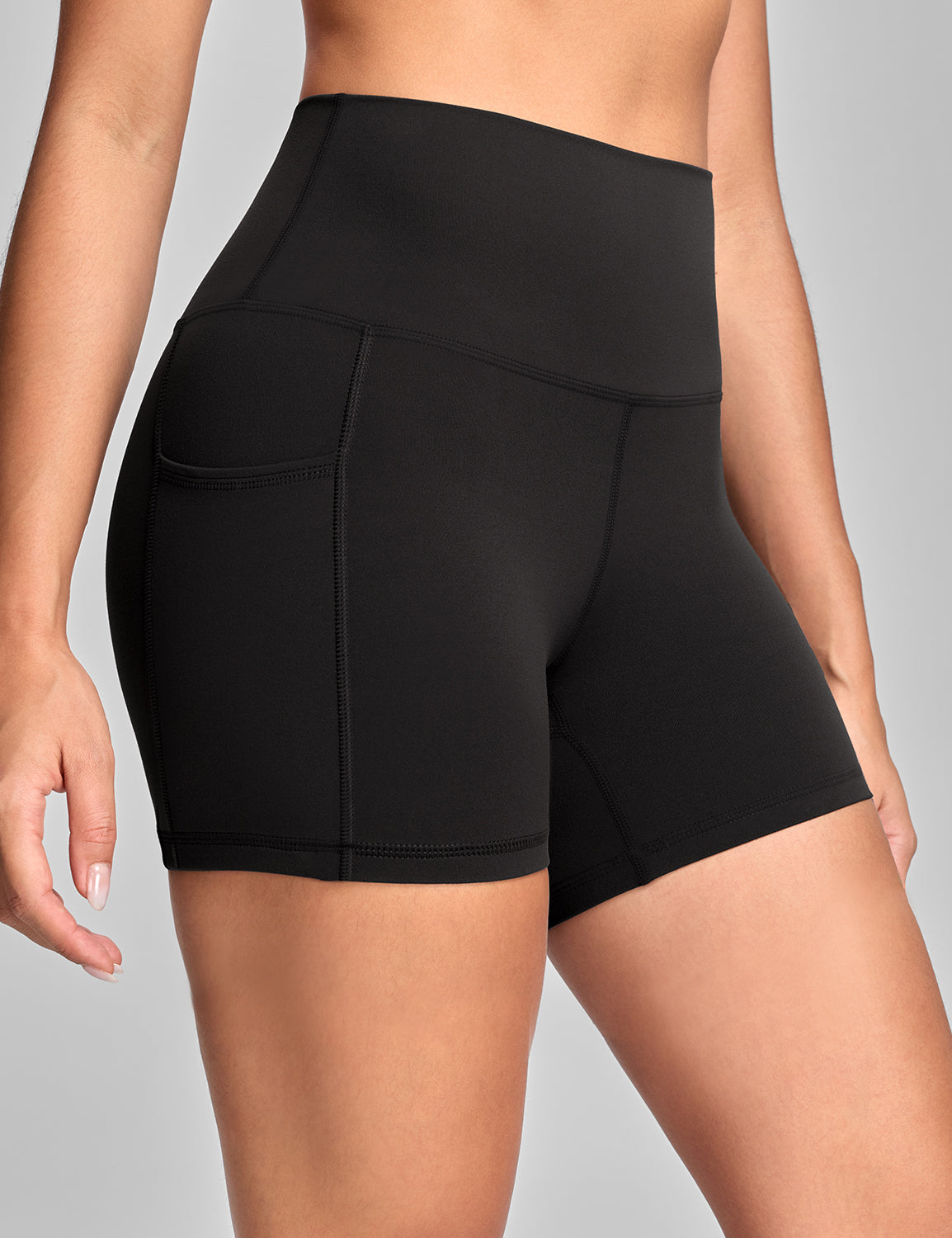 Workout Pro Biker Shorts with Pockets 4''
