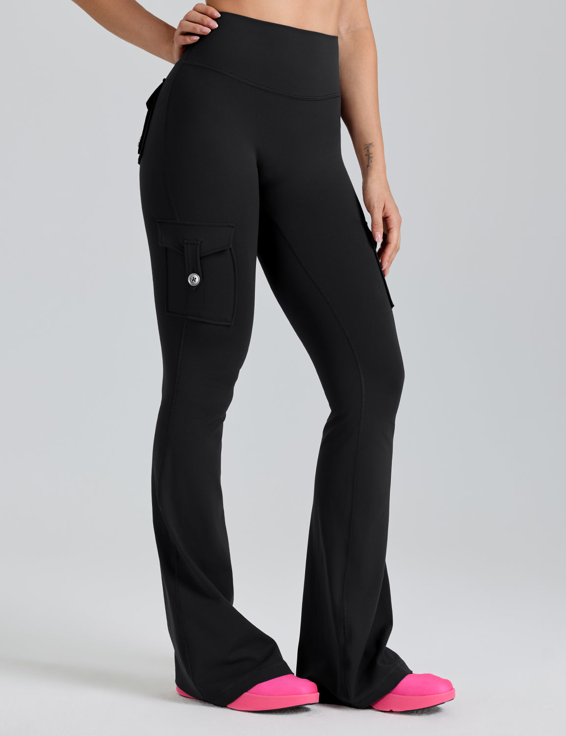 Flare Leggings Black