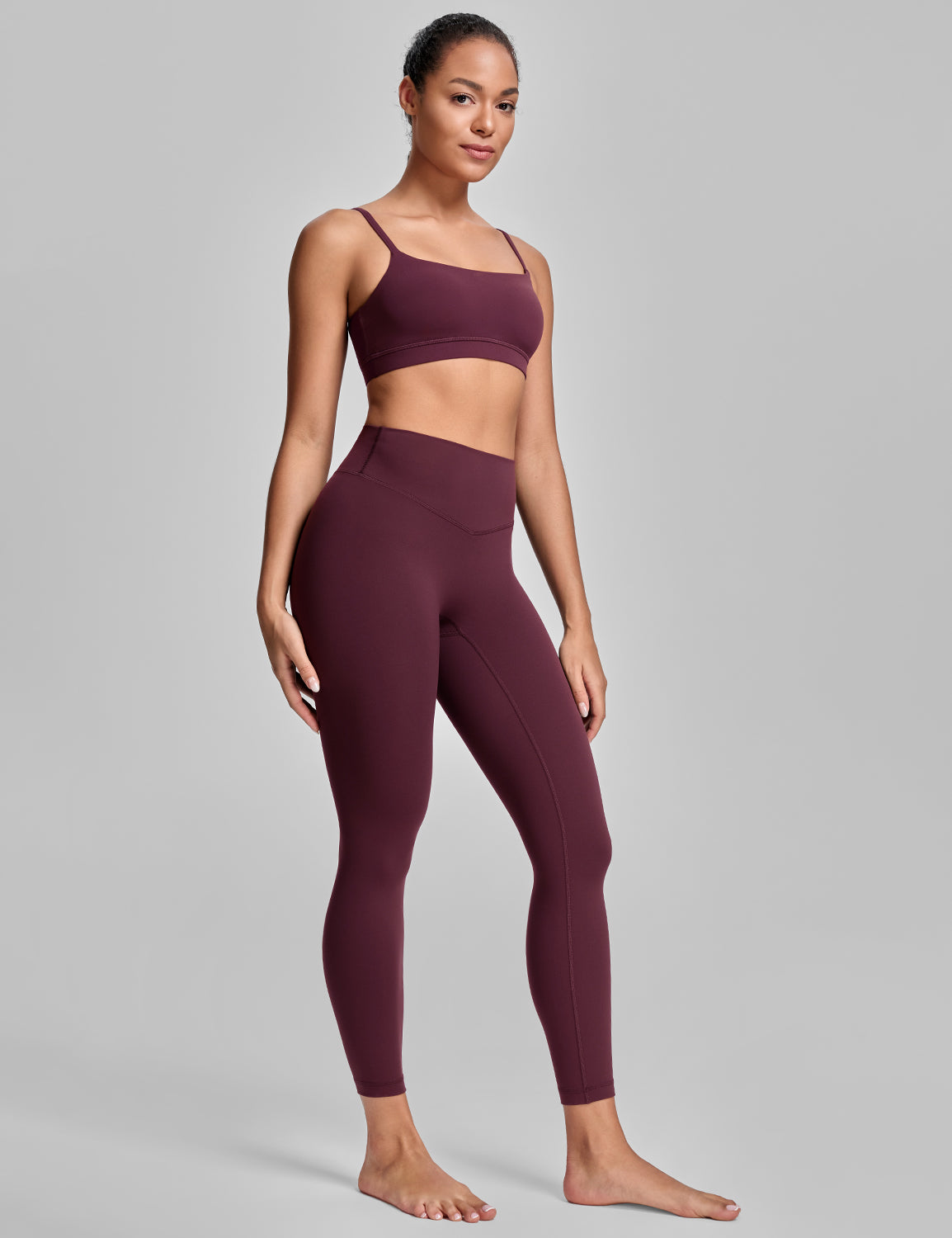 No Front Seam Yoga Leggings