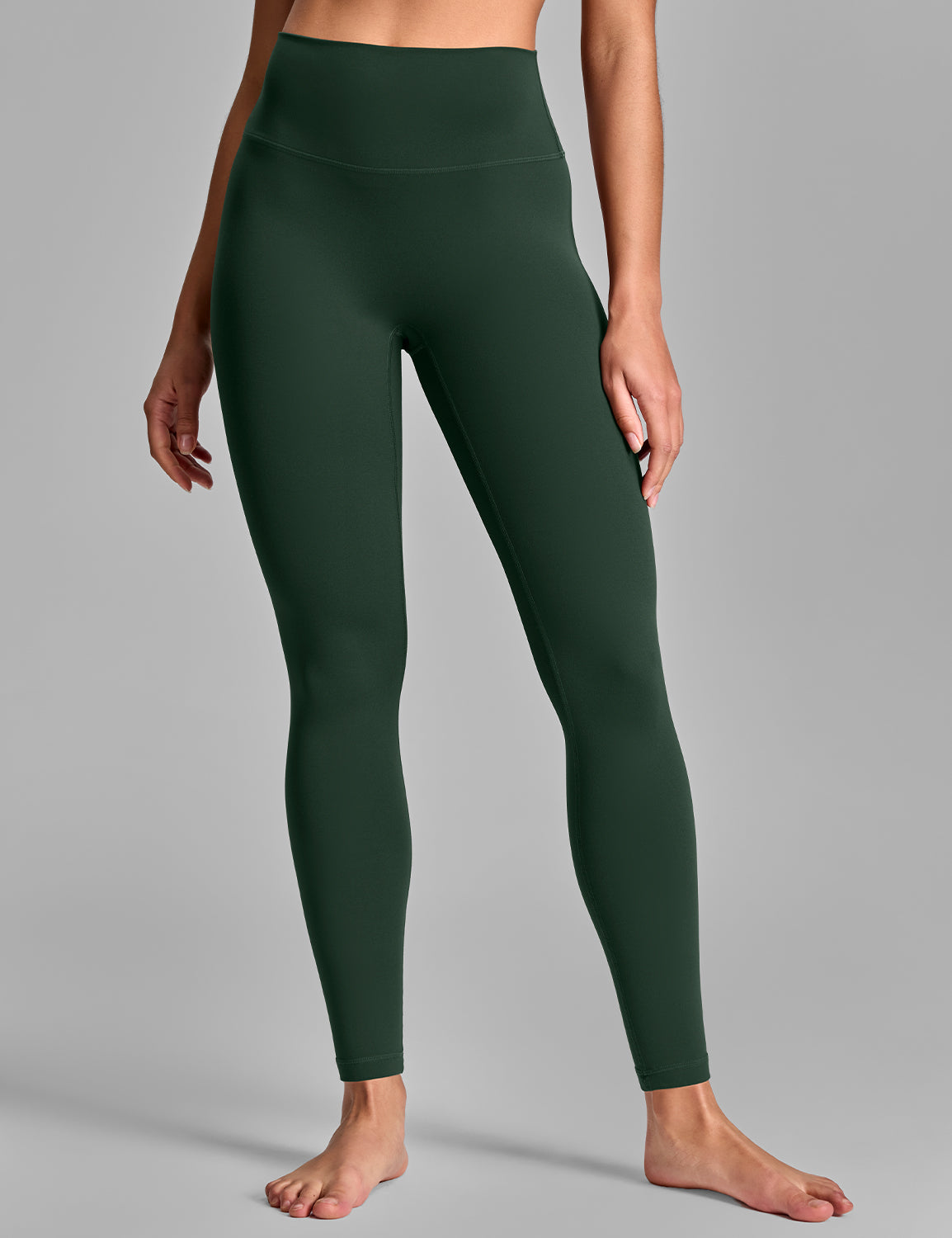 No Front Seam Yoga Leggings 28''