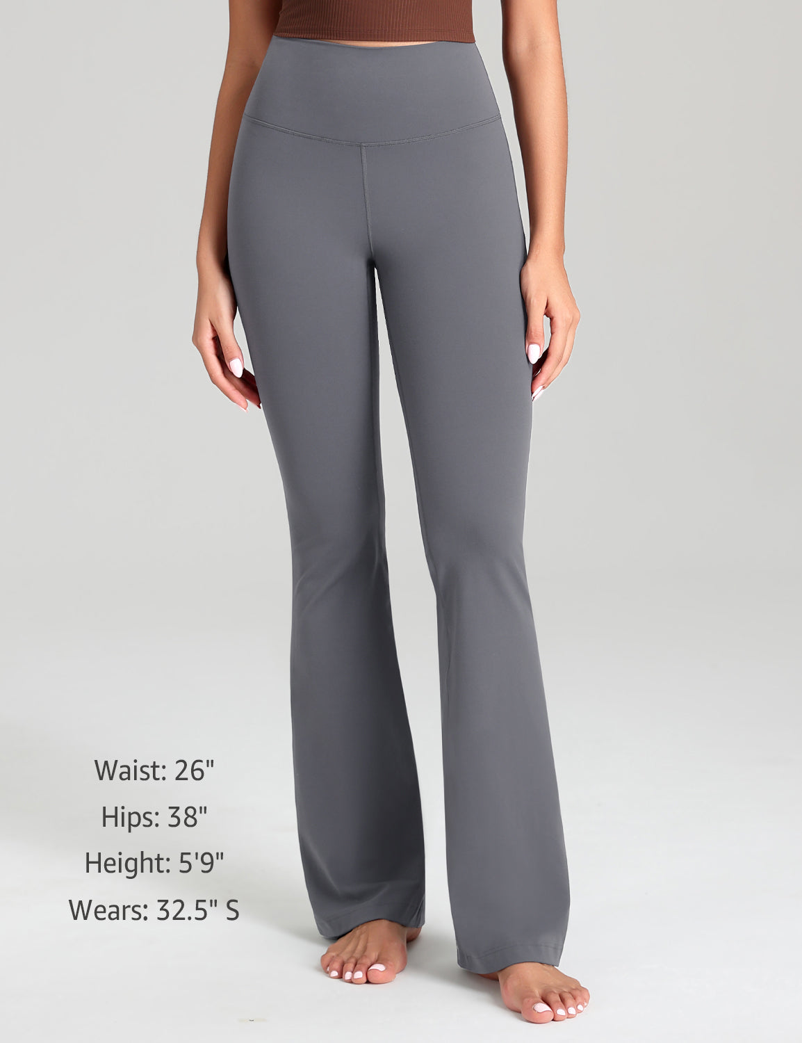 Mellow Flare Leggings Solar Grey