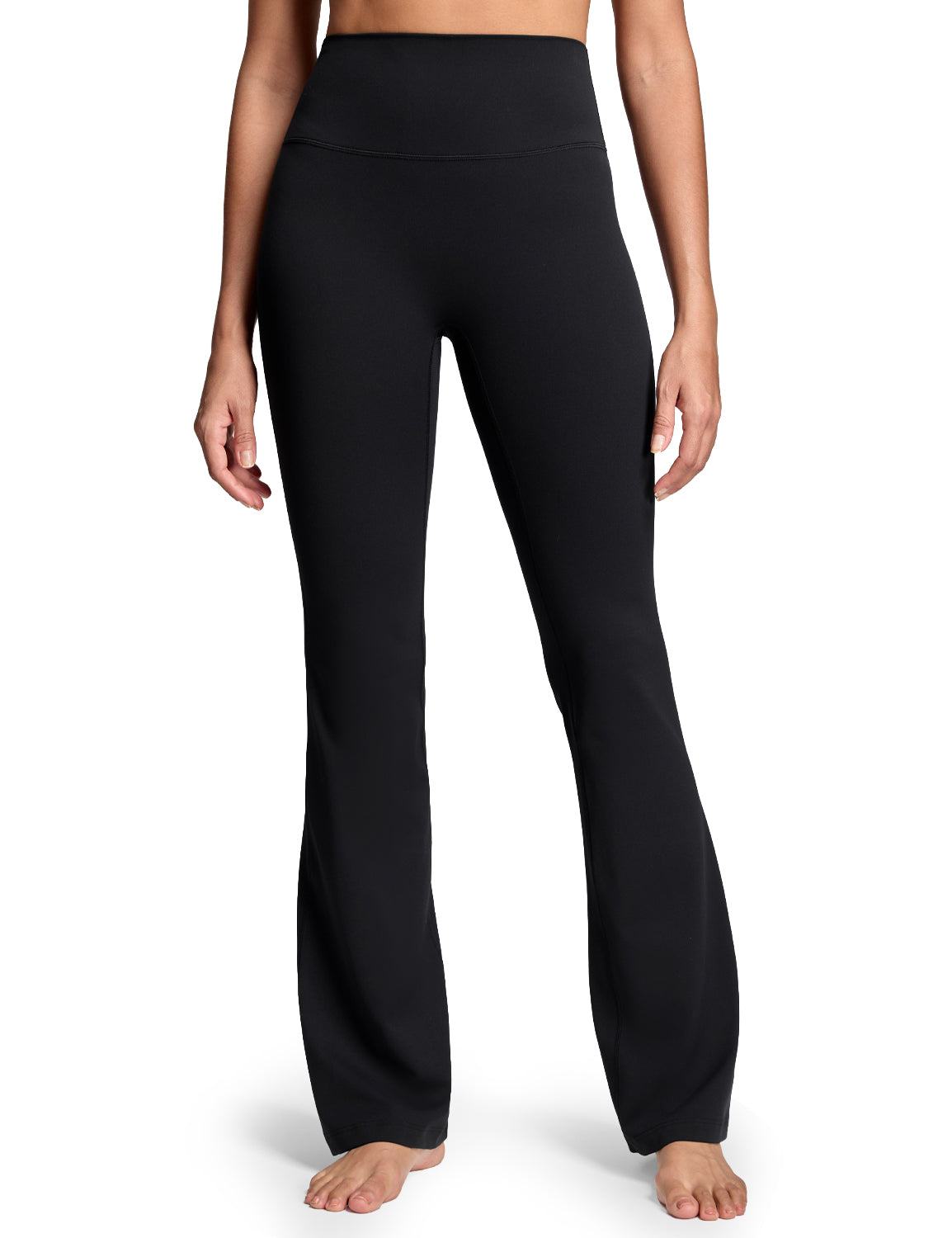 Mellow Flare Leggings No Front Seam