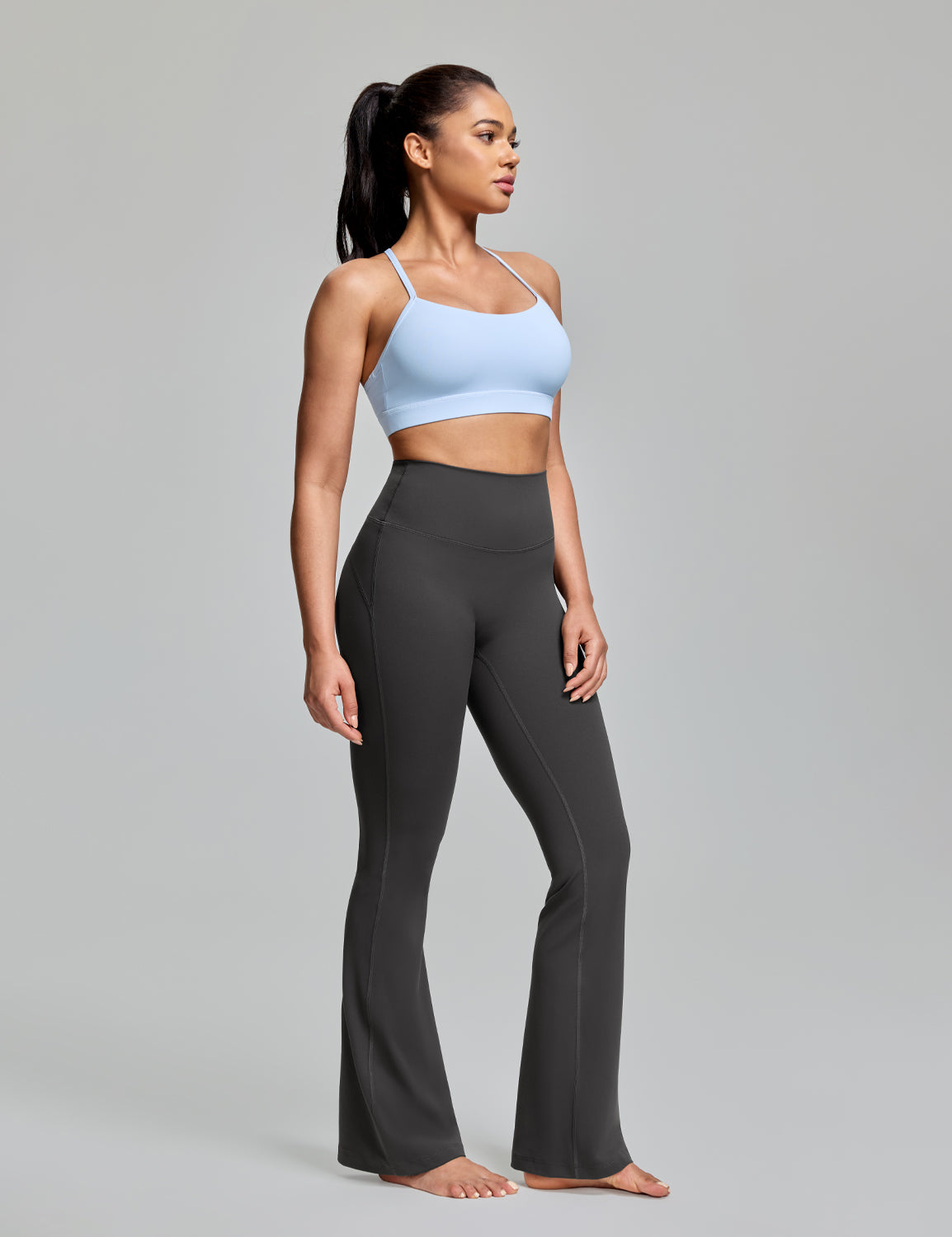 Mellow Flare Leggings No Front Seam