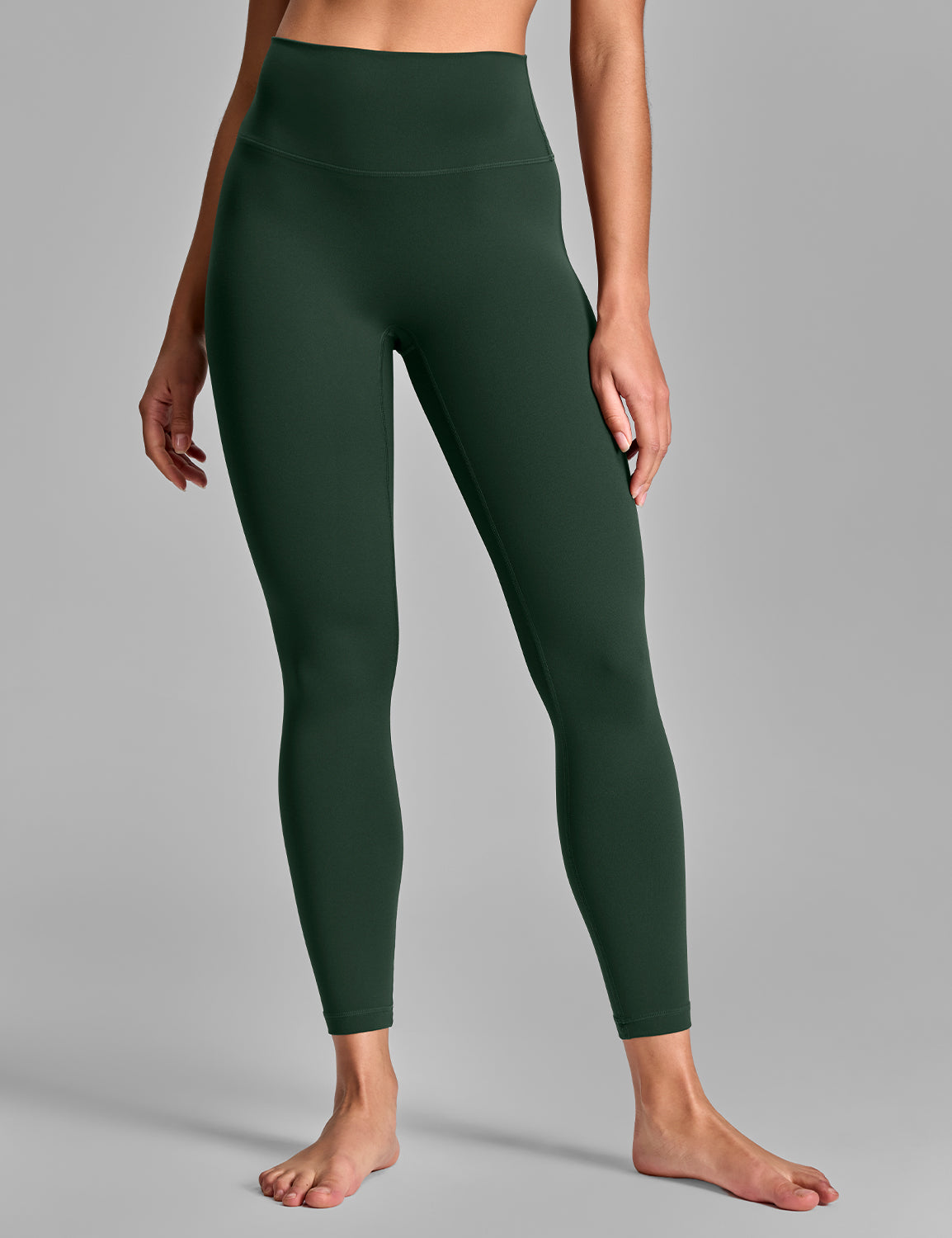 No Front Seam Yoga Leggings 25''