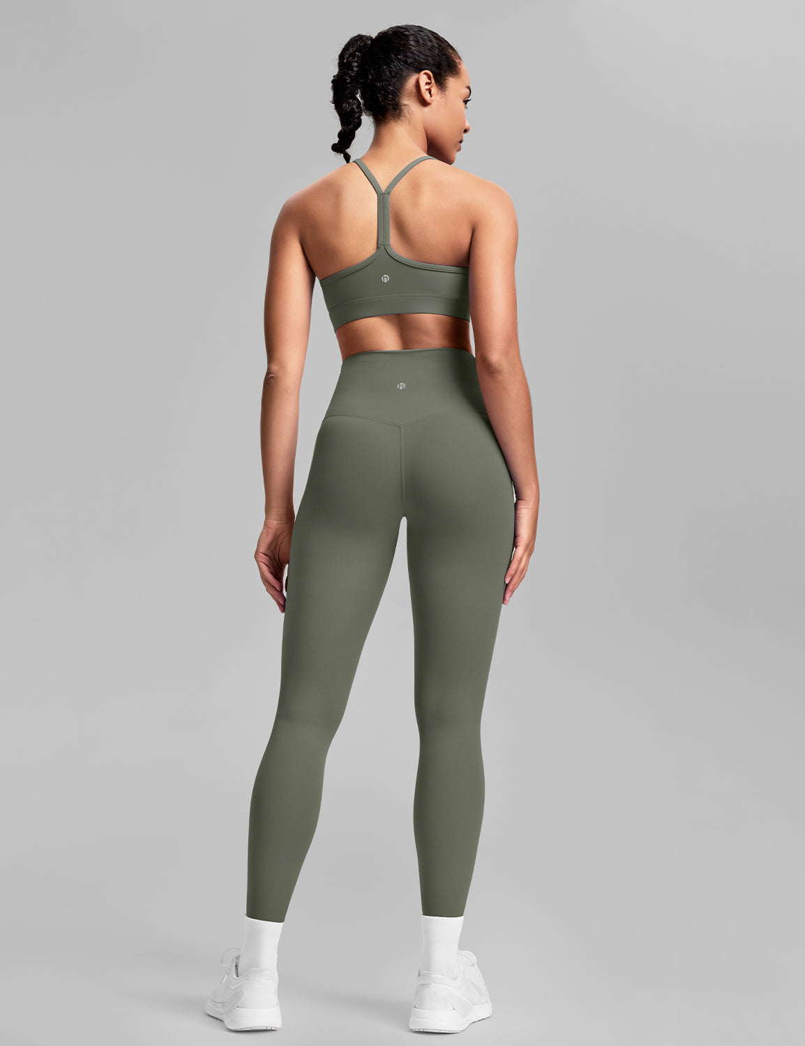 Leggings Grayish Green