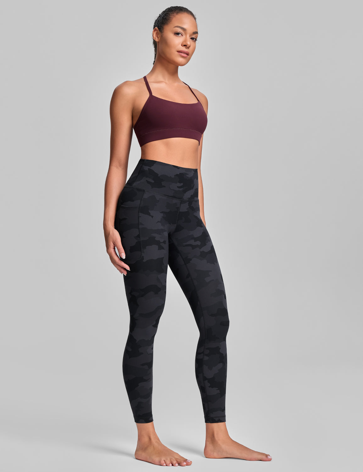 Pockets leggings Coal Camo