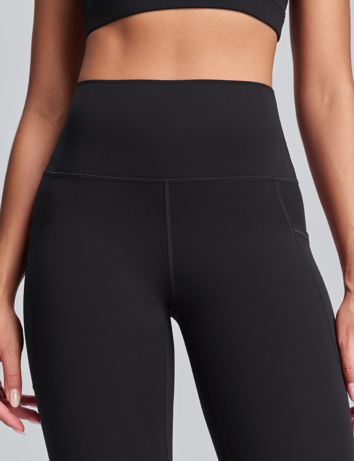 Pockets leggings Cassis
