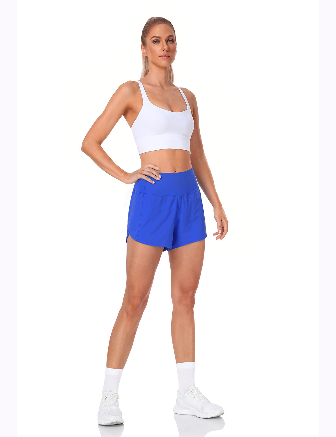 Running Shorts Blaze Blue