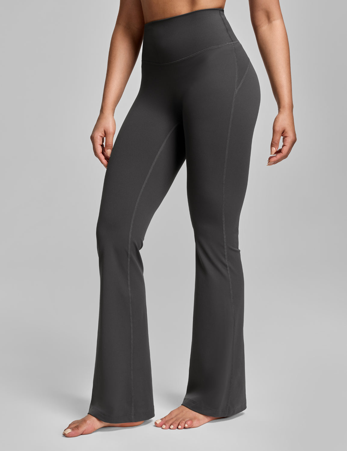 Mellow Flare Leggings No Front Seam