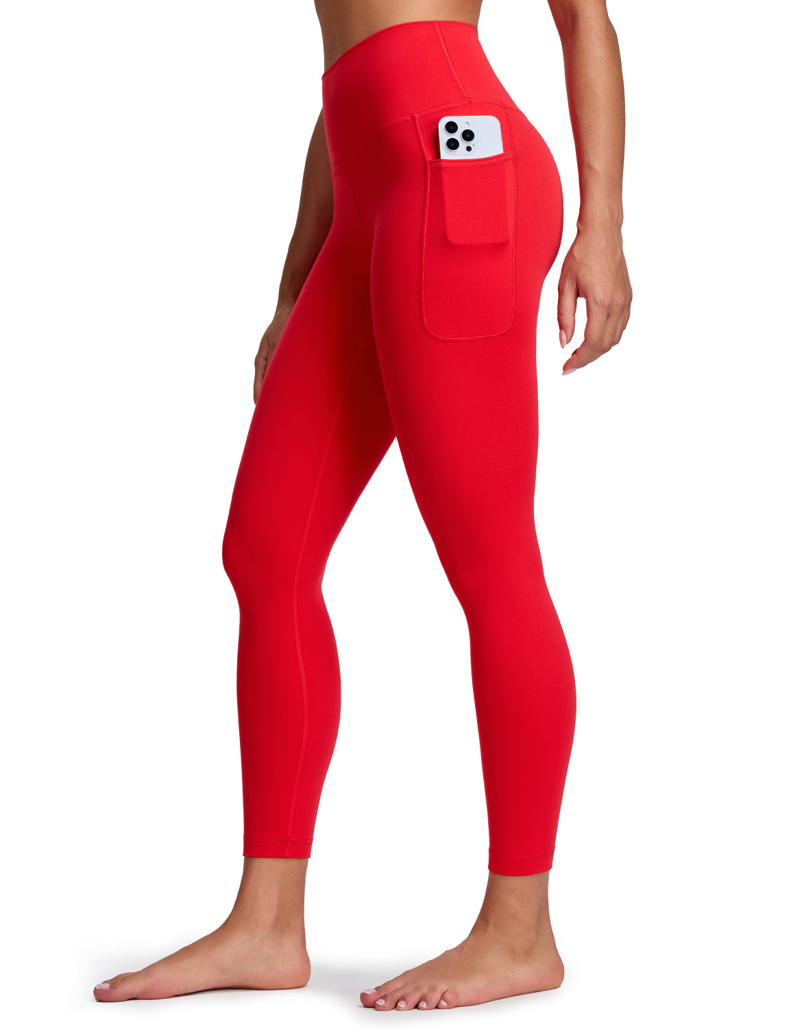 Pockets leggings True Red