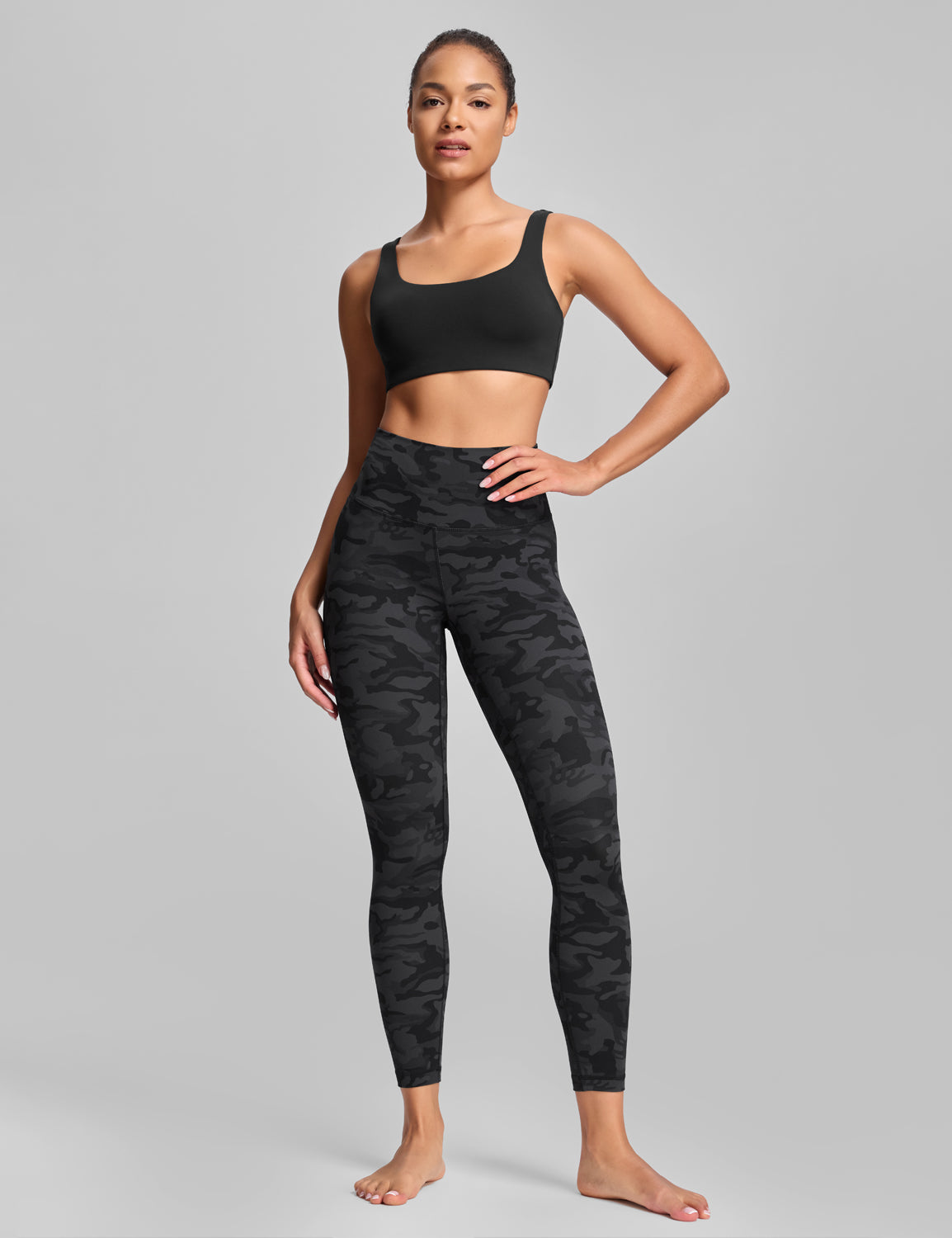 Leggings Camo Grey