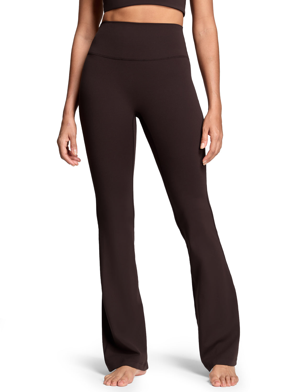 Mellow Flare Leggings No Front Seam