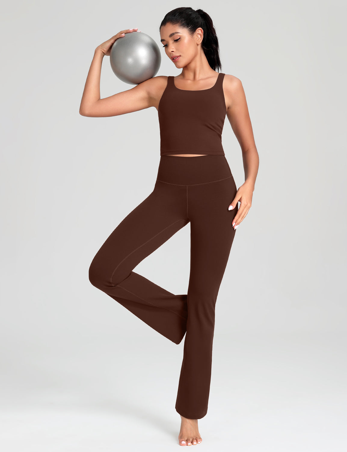 Mellow Flare Leggings Lava Cake