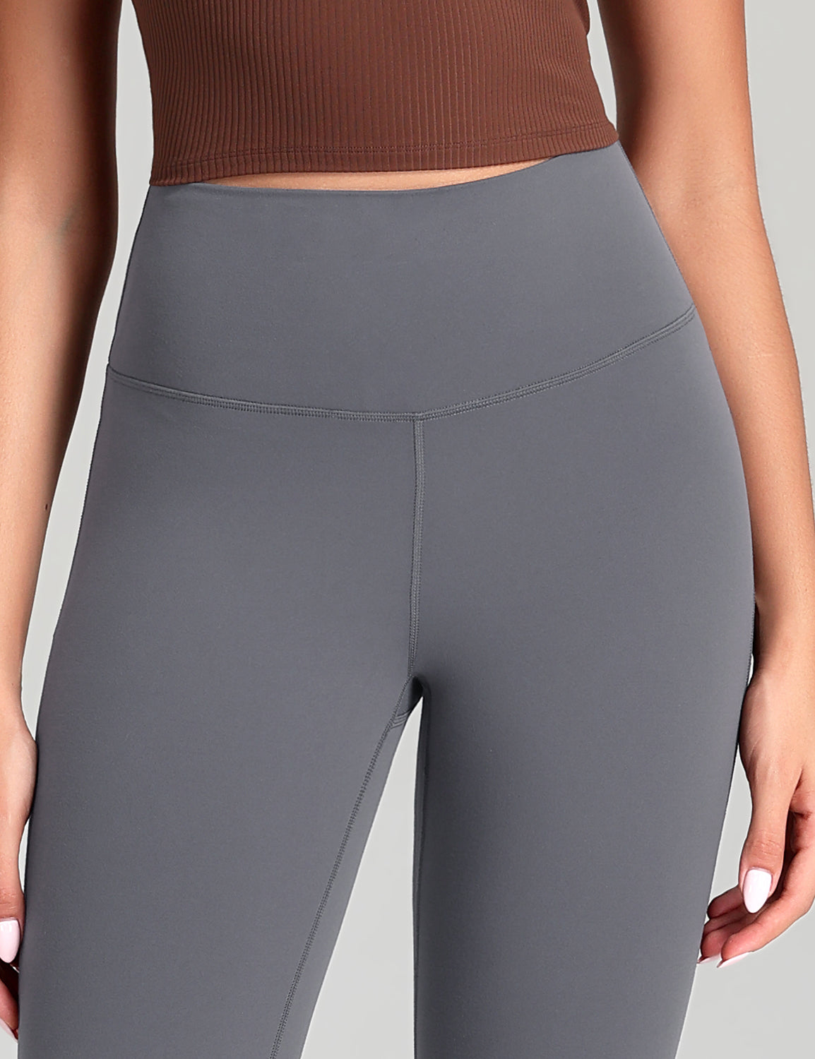 Mellow Flare Leggings Washed Denim