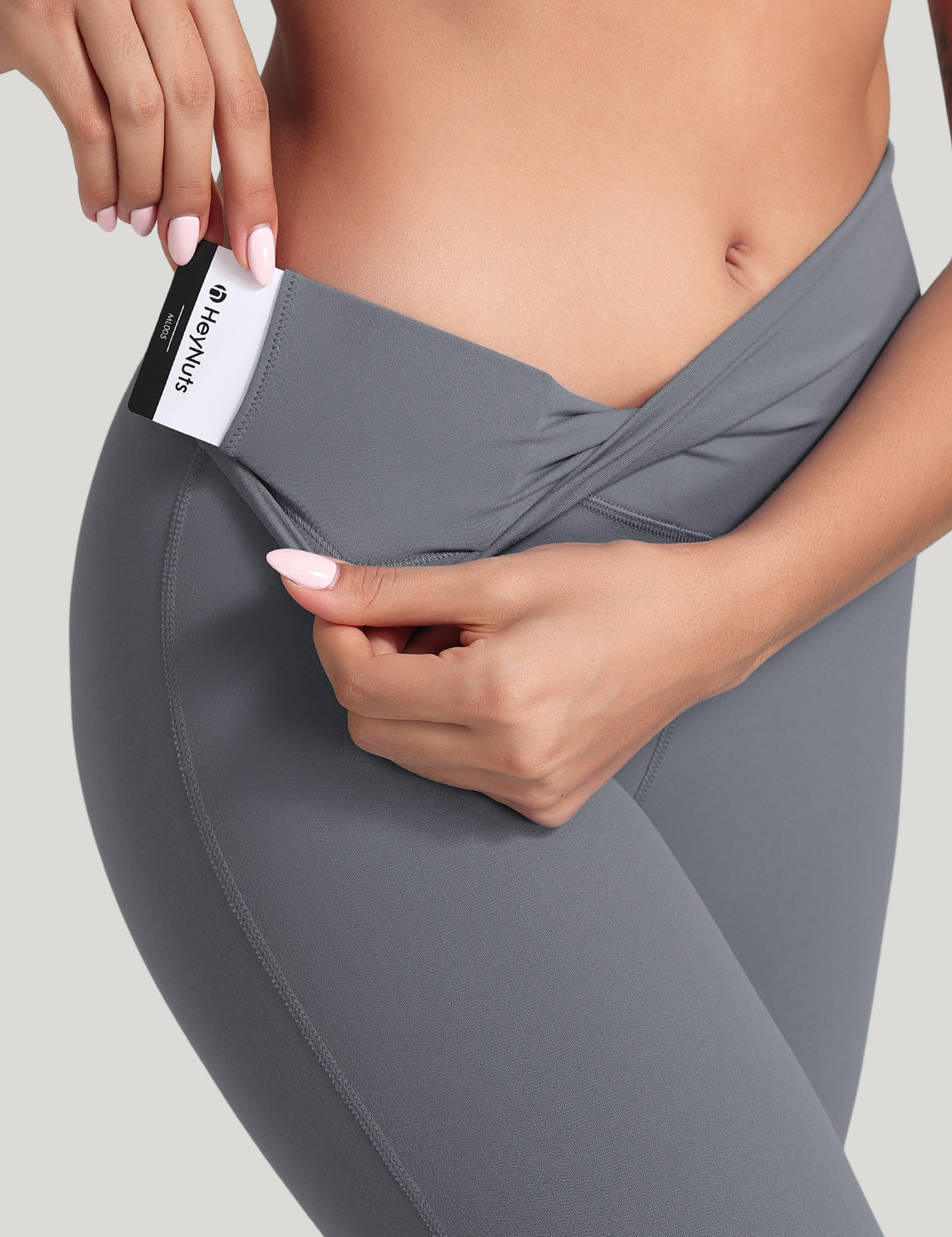 Harmony Flare Leggings Washed Denim