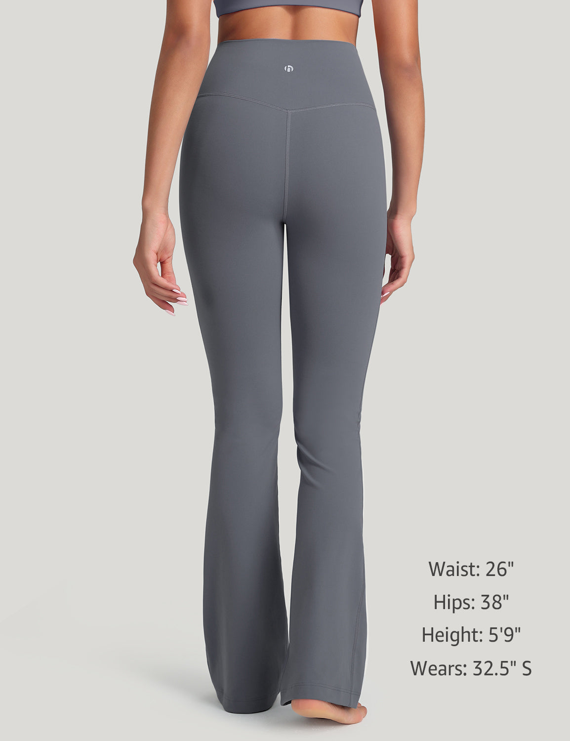 Harmony Flare Leggings Solar Grey