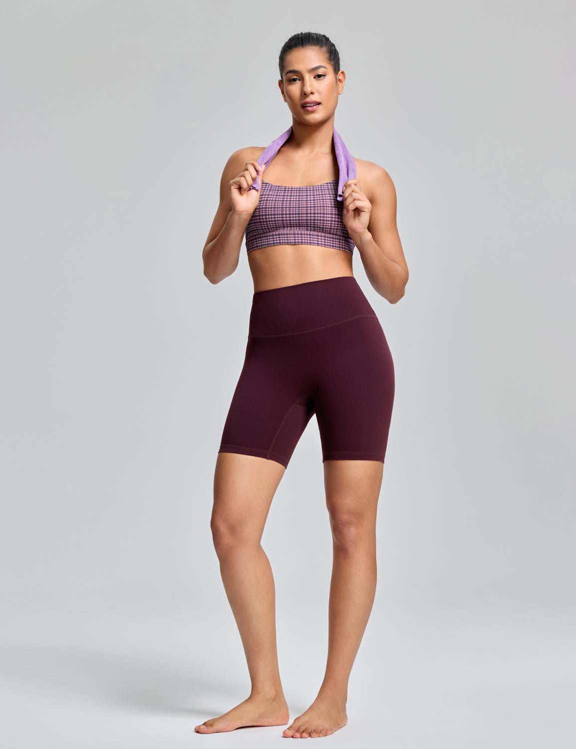 No Front Seam Athletic Shorts