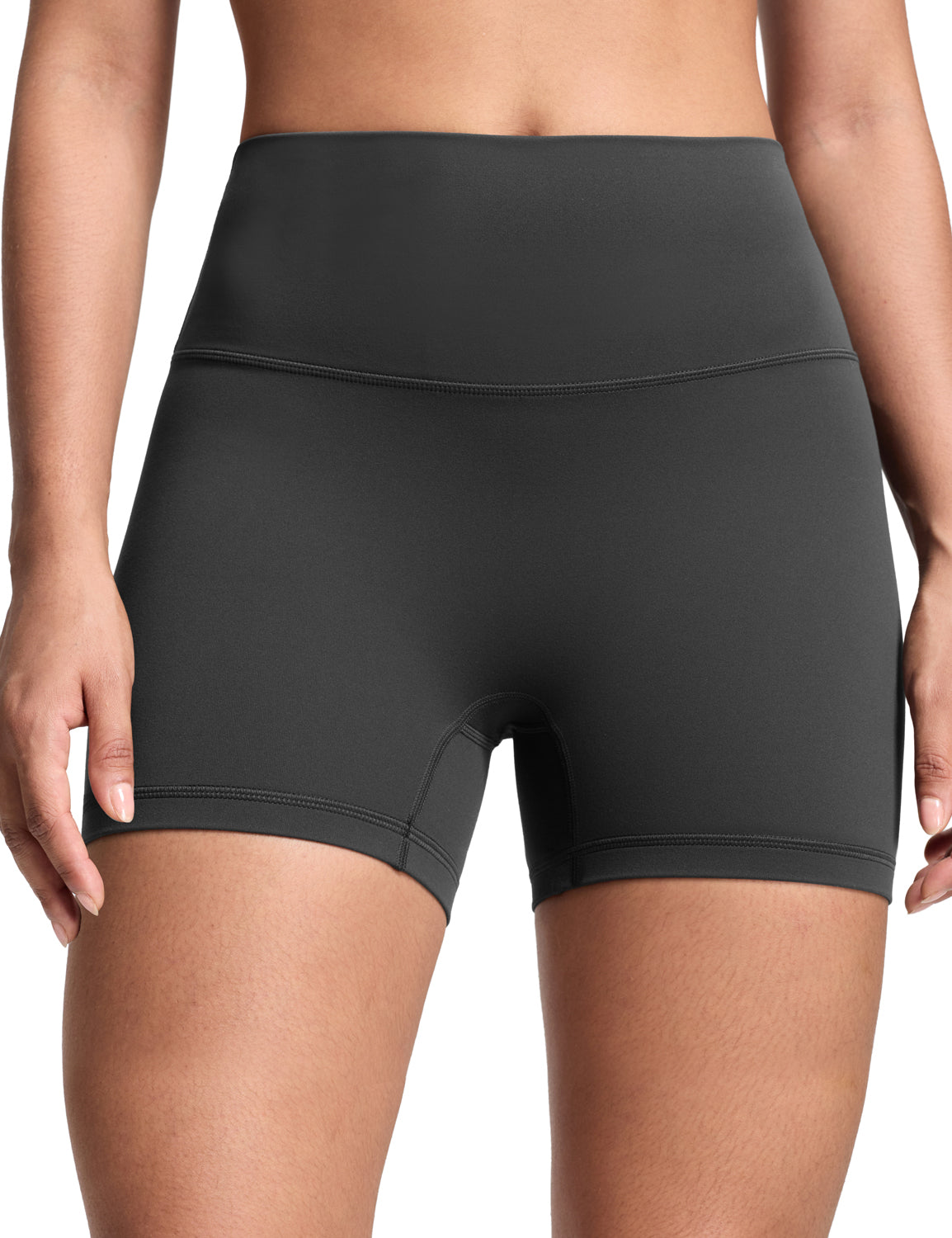 No Front Seam Athletic Shorts