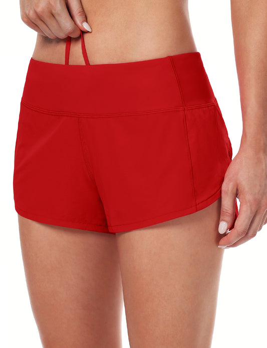 Running Shorts True Red