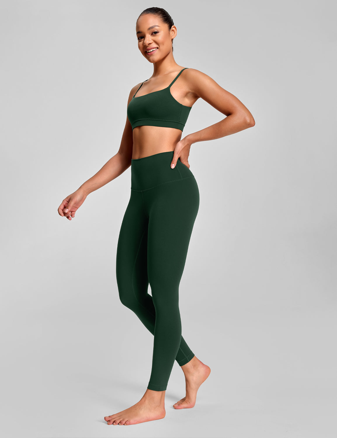 Yoga Leggings Allspice Brown