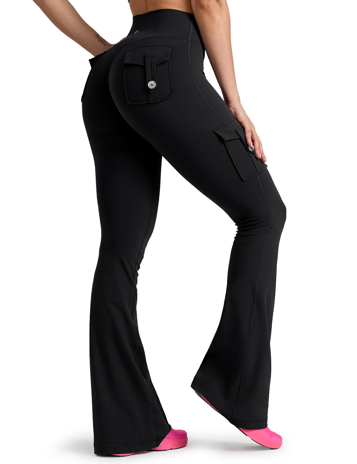 Flare Leggings Black