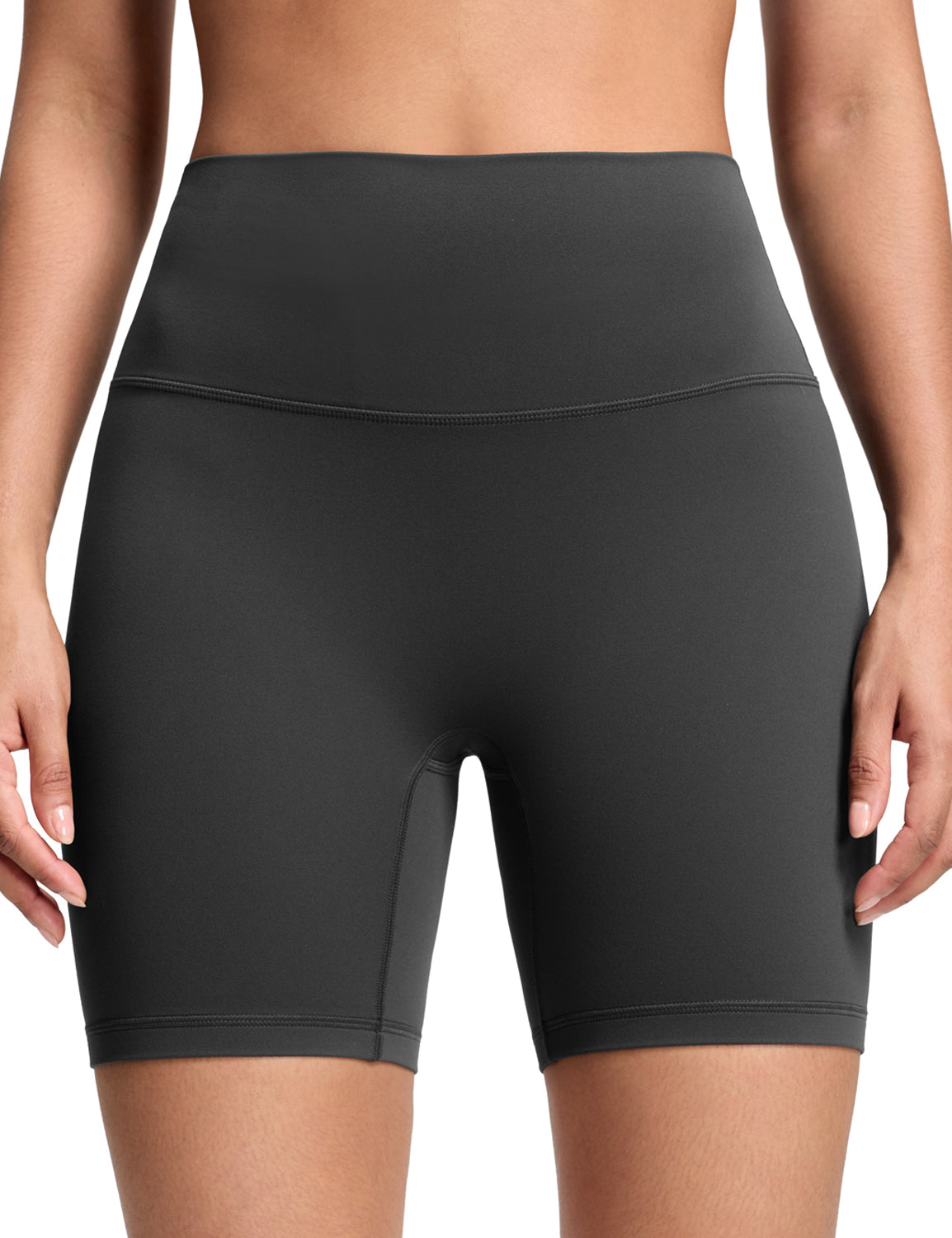 No Front Seam Athletic Shorts