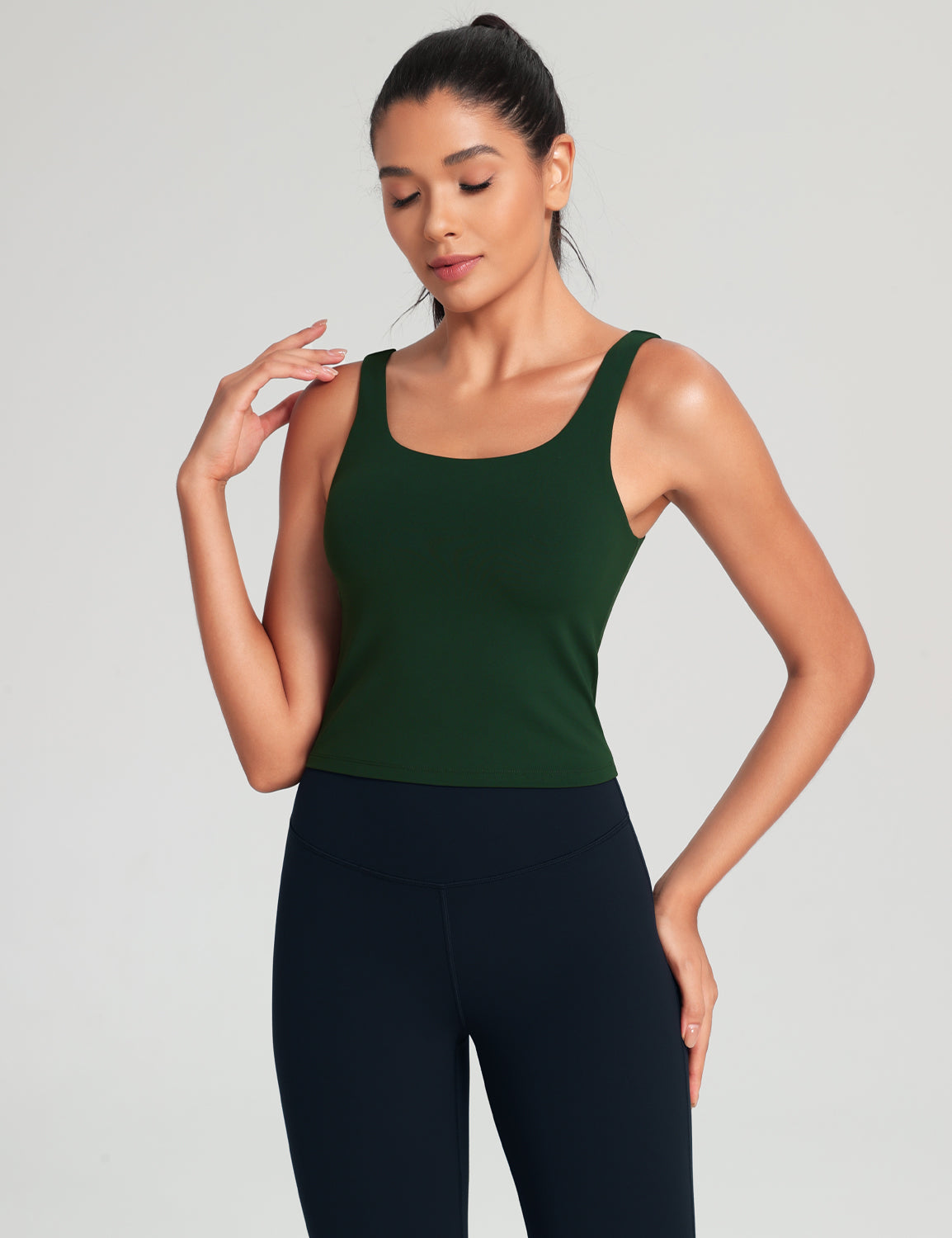 Sports Bra Vintage Green