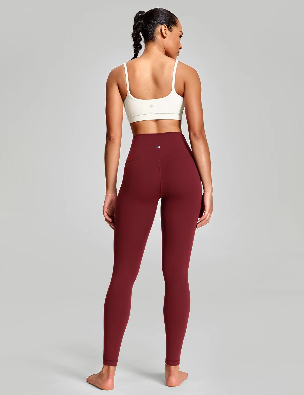Yoga Leggings Garnet Red