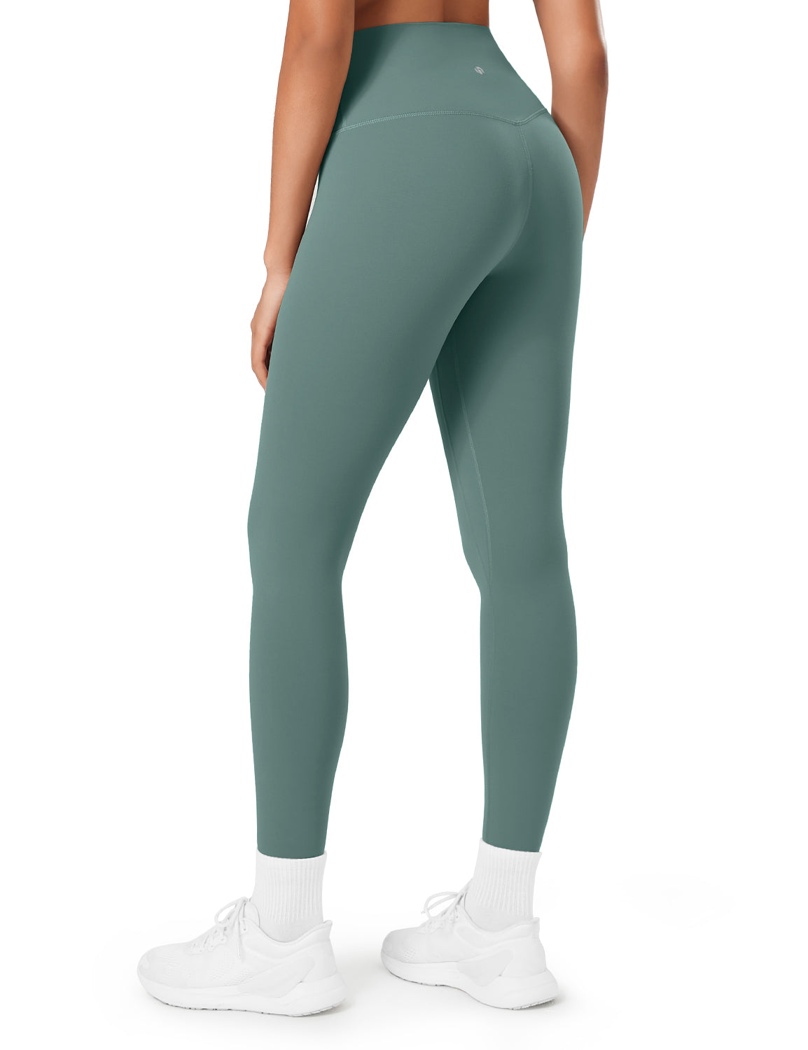 HeyNuts Workout Pro Leggings, 7/8 High Waisted Compression Gym Tummy Control Athletic Yoga Pants 25"