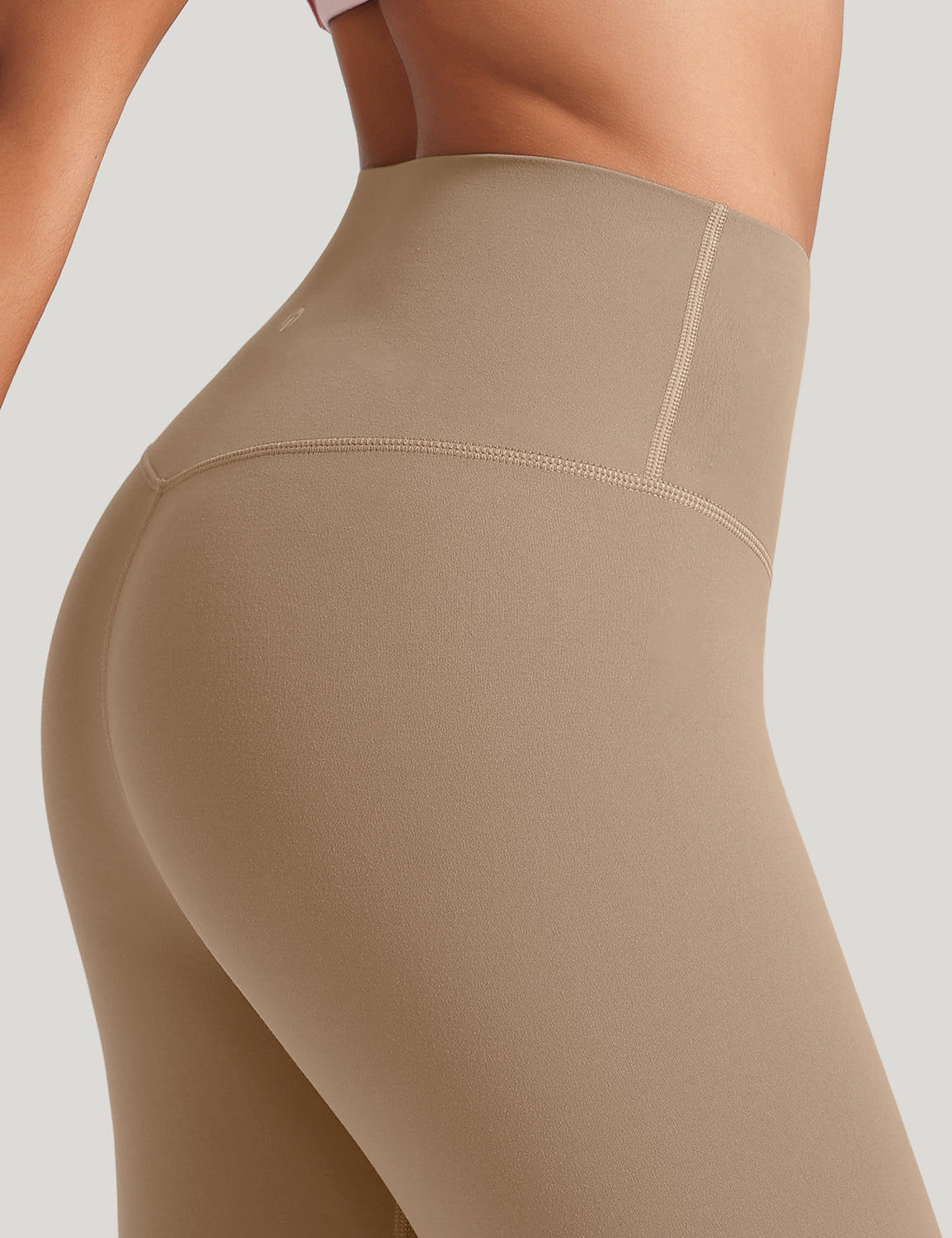 HeyNuts Workout Pro Leggings, 7/8 High Waisted Compression Gym Tummy Control Athletic Yoga Pants 25"