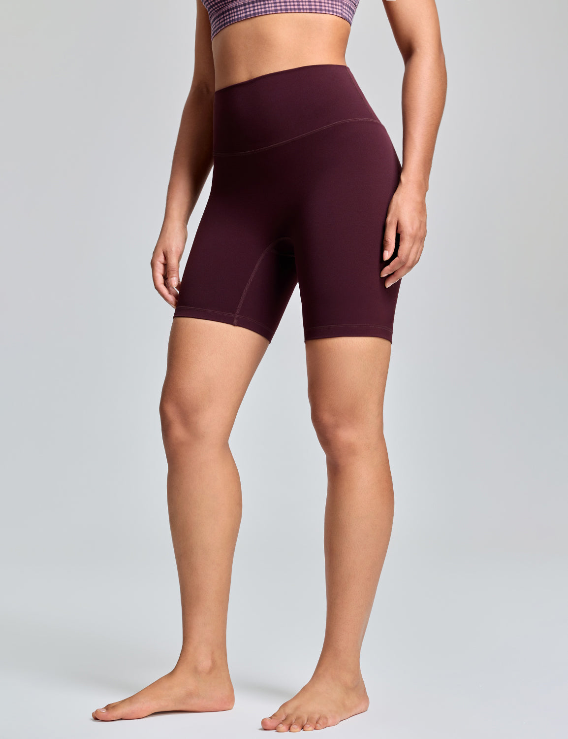 No Front Seam Athletic Shorts