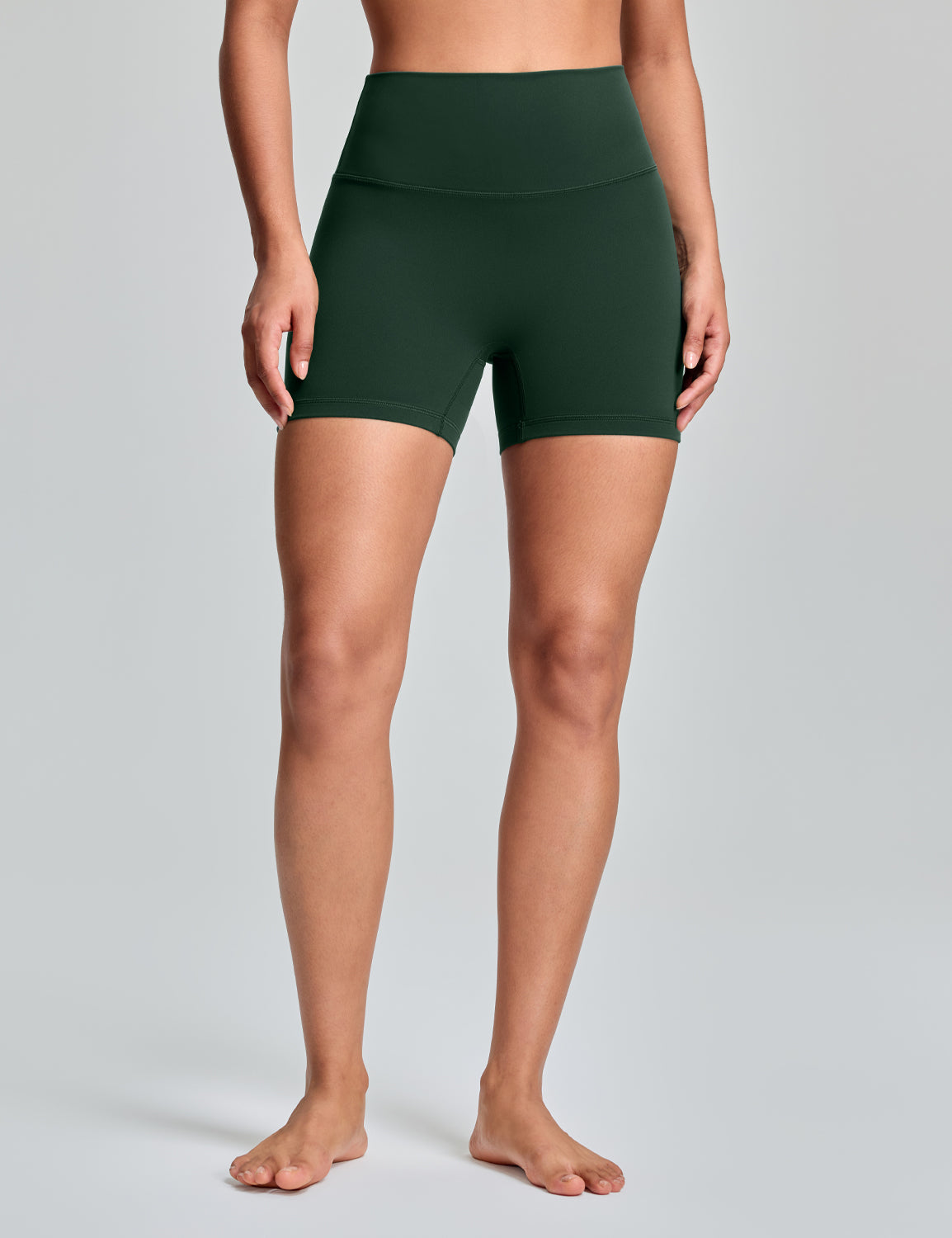 No Front Seam Athletic Shorts