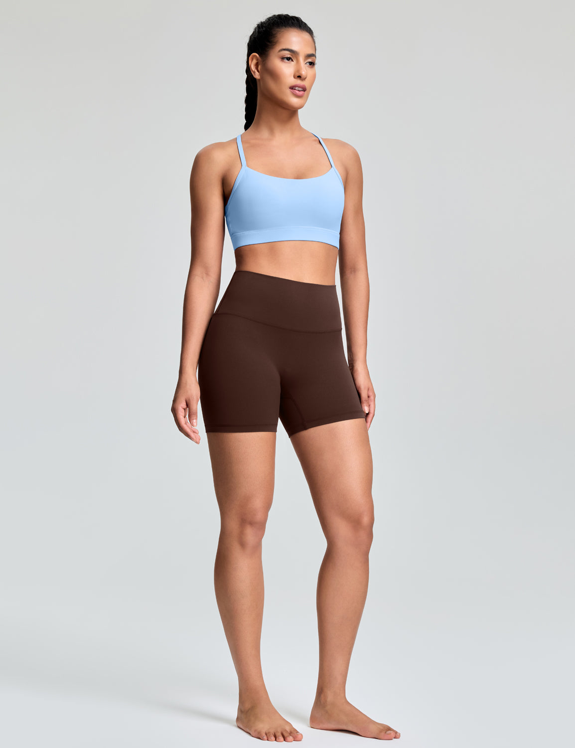 No Front Seam Athletic Shorts